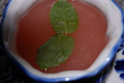 Кисель из ревеня