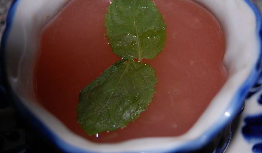 Рецепт киселя иза ревени