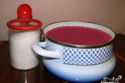 Клюквенный сироп на зиму