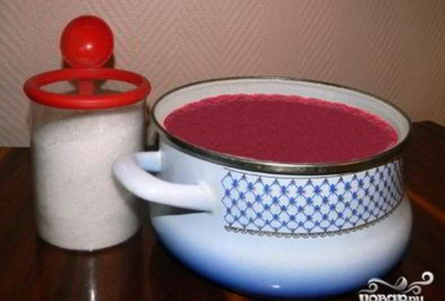 Клюквенный сироп на зиму