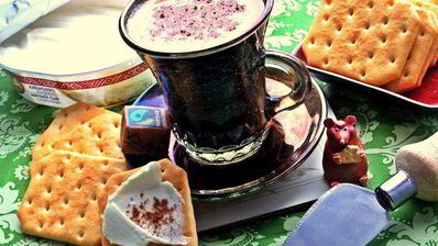 сырный кофе