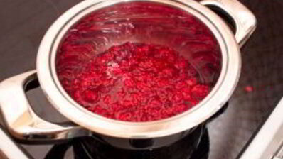 малиновый коктейль