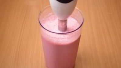 малиновый коктейль