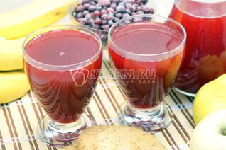 Брусничный морс