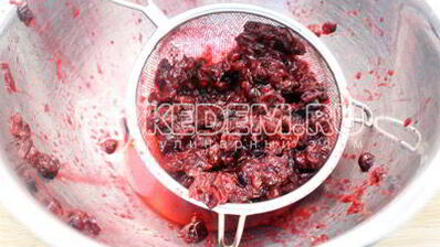 брусничный морс