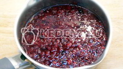 брусничный морс