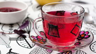 напиток из базилика с лимоном