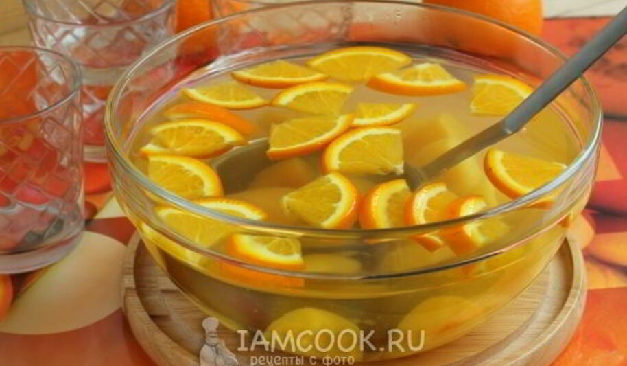 Рецепт пунша фруктового