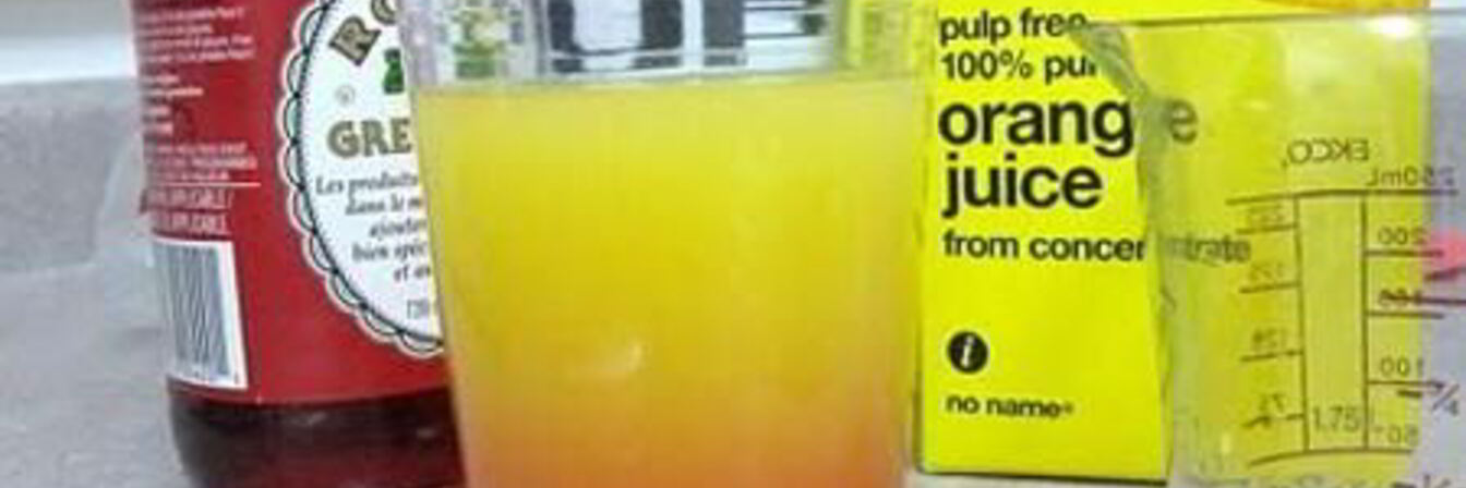 Радужный безалкогольный напиток