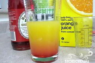 Радужный безалкогольный напиток