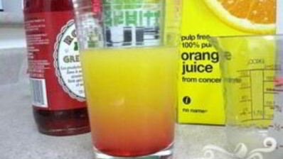 радужный безалкогольный напиток