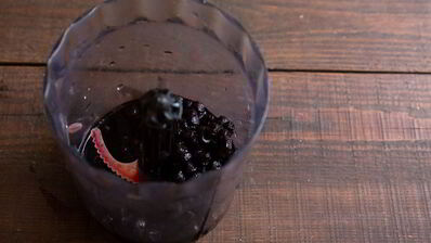 бананово-черничный смузи