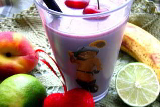 Банановый смузи с лаймом