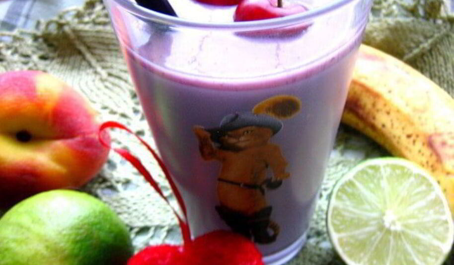 Рецепт бананового смузи с лаймом