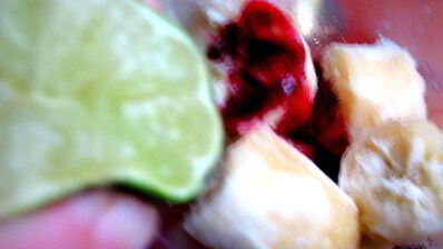 банановый смузи с лаймом