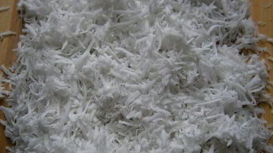 кокосовый смузи с овсяными хлопьями