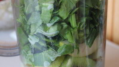 напиток зеленый смузи