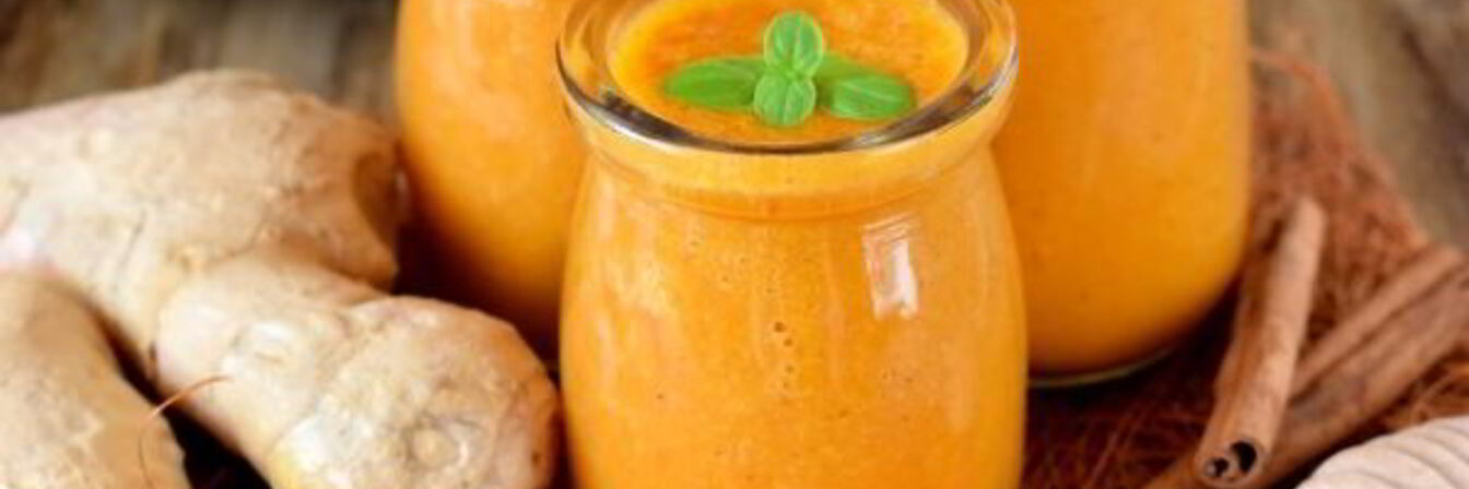 Облепиховый смузи с имбирем