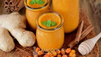 облепиховый смузи с имбирем