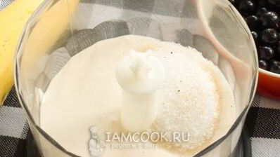 смузи из черной смородины