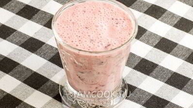 смузи из черной смородины