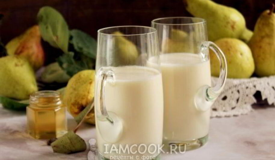 Рецепт смузей из груш с кефиром