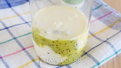 смузи из кефира и киви