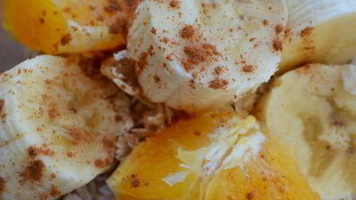 смузи с апельсином и бананом