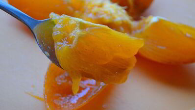 смузи с бананом и хурмой