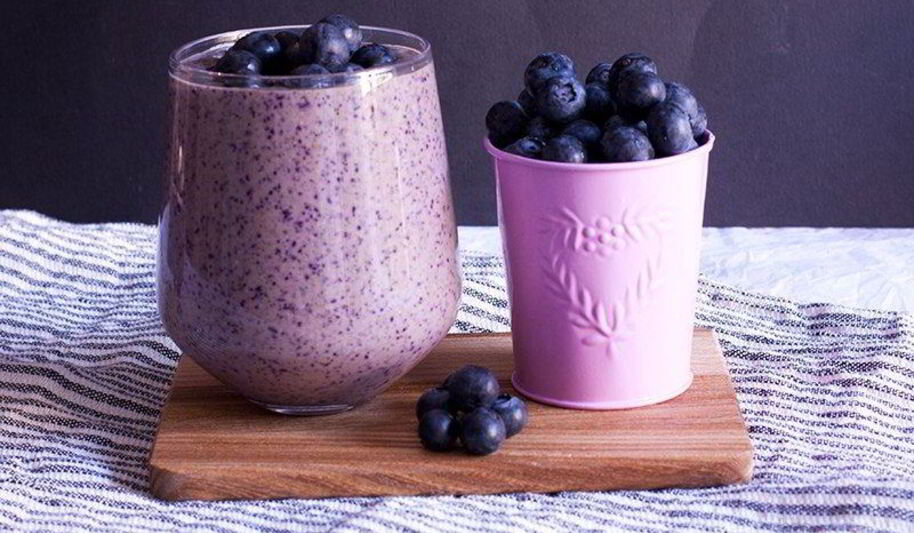 Рецепт смузей с черникой