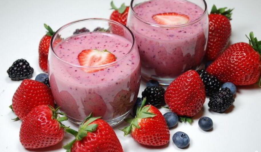 Рецепт смузей с мороженым