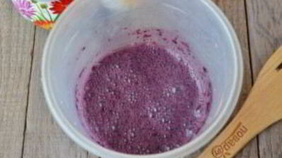 смузи с шелковицей