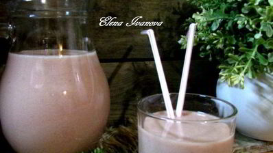 ягодно-фруктовый смузи на овсяном молоке