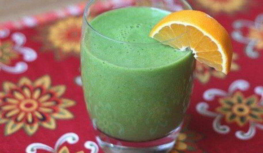 Рецепт зеленого смузи со шпинатом