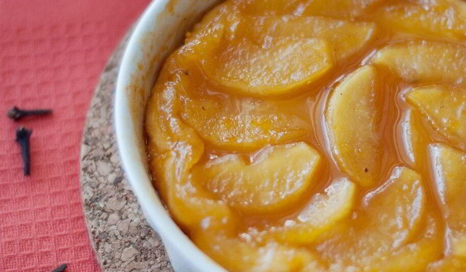 Рецепт тарта татен с грейпфрутовым сиропом и гвоздикой