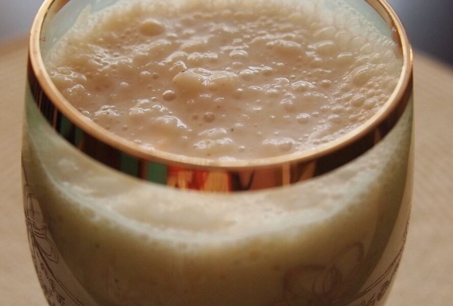 Яблочно-кефирный коктейль