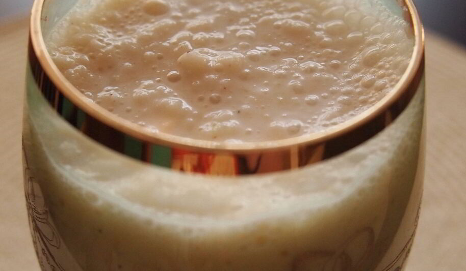 Рецепт яблочно-кефирного коктейль