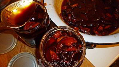 яблочные дольки в грушевом сиропе