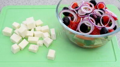 греческий салат с брынзой