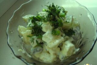 Картофельный салат по-датски