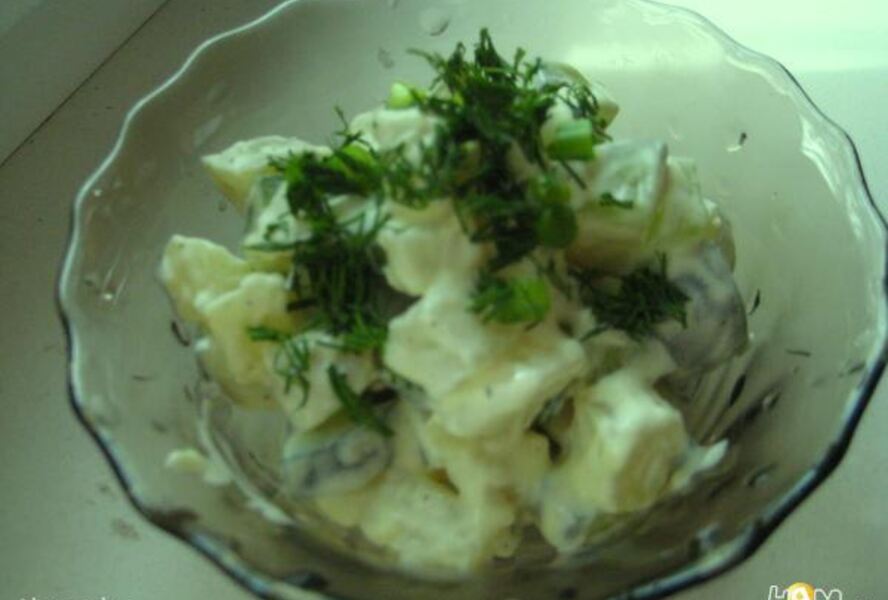 Картофельный салат по-датски