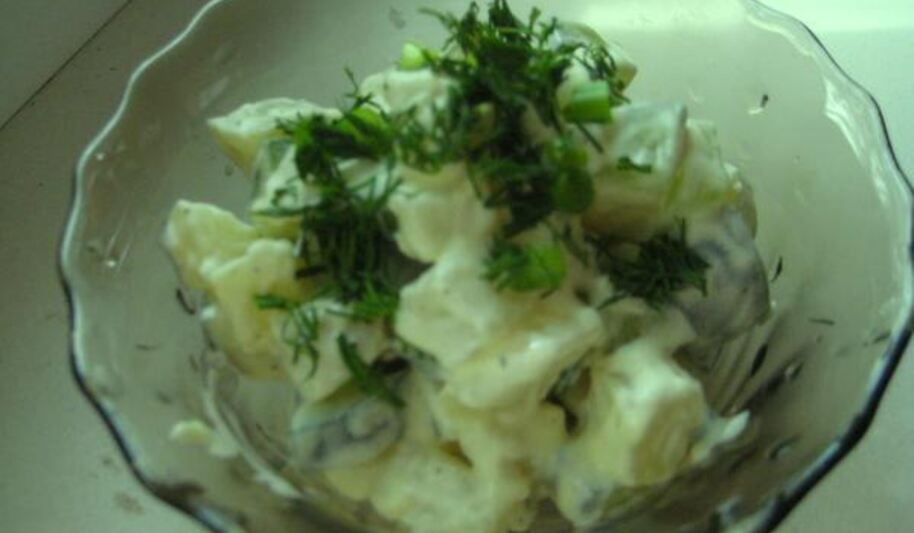 Рецепт картофельного салата по-датски