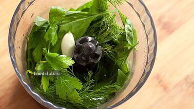 картофельный салат с йогуртовым соусом