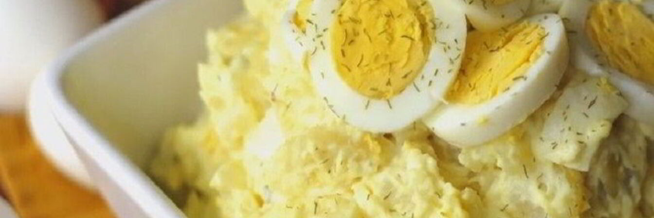 Картофельный салат с заправкой