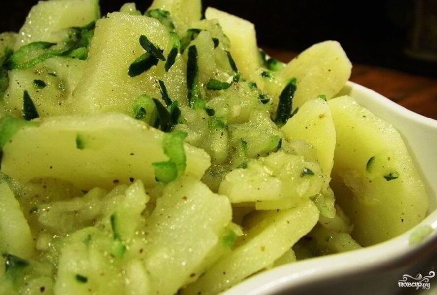 Немецкий картофельный салат