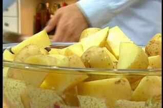 Салат из картофеля Мельбурн