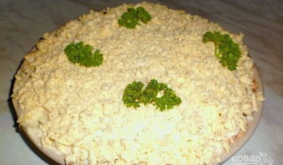 Рецепт салата из картофеля с копченой горбушей