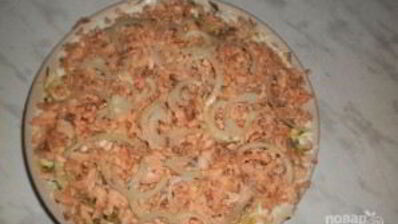 салат из картофеля с копченой горбушей