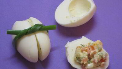 салат картофельный с сельдью