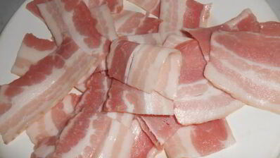 теплый салат с запеченным картофелем